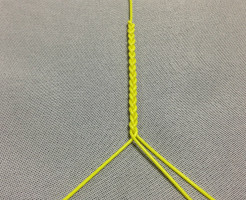 三つ編み結び-手順４