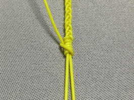 三つ編み結び-手順８